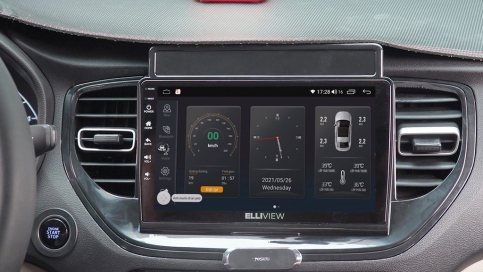 Màn hình DVD Android liền camera 360 xe Hyundai Accent 2021 - nay | Elliview S4 Basic